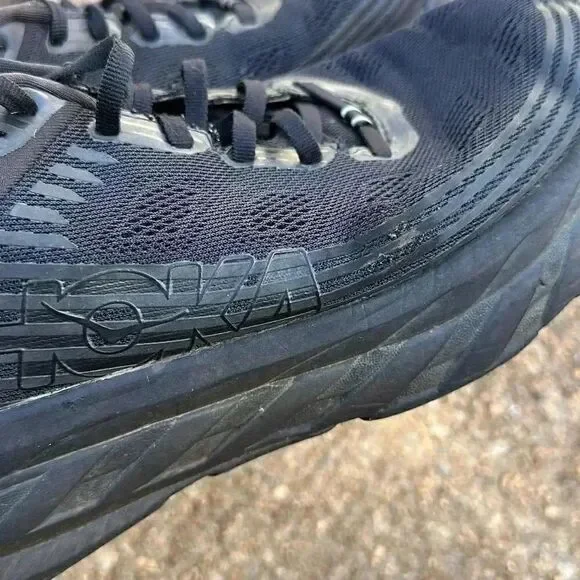 Hoka Bondi 6 Running Shoes Black Women’s Size 11 - Picture 6 of 11